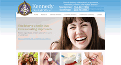 Desktop Screenshot of kennedydentalwv.com